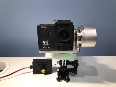 DIY GoPro Mount Gimbal from Chinese Gimbal (1 hour build!)