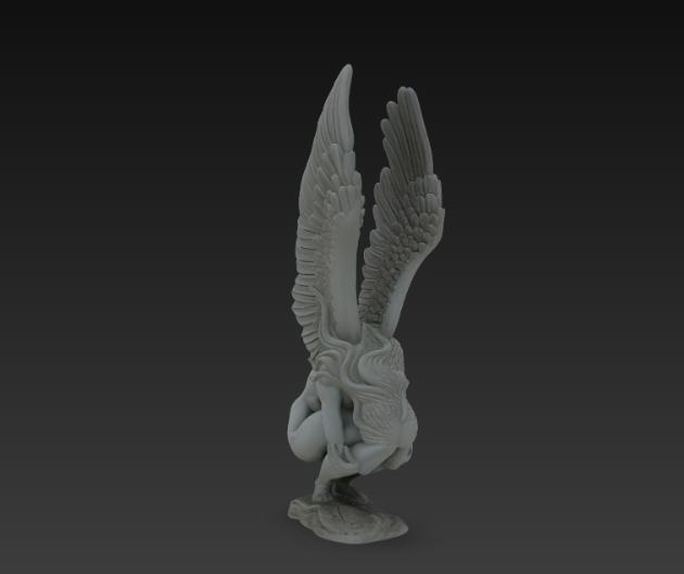 Angel Sculpture 02