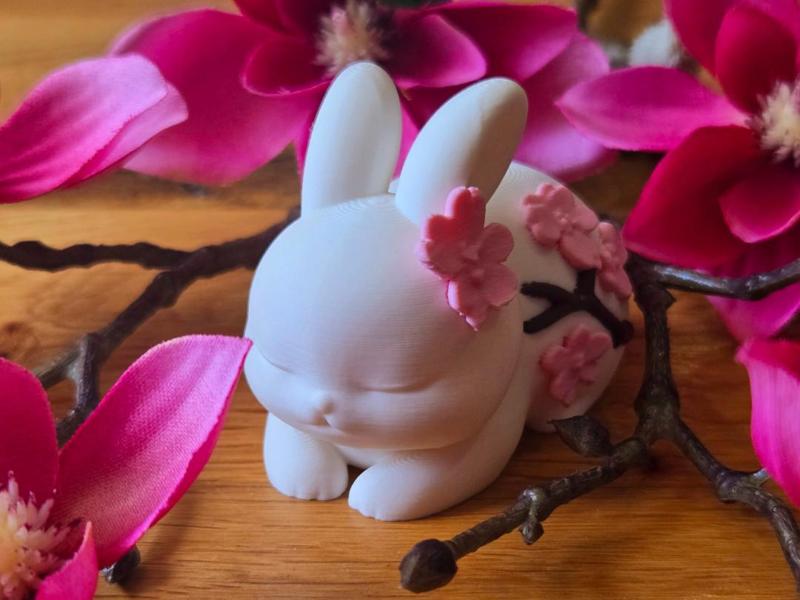 Figurine “Blooming Rabbit”