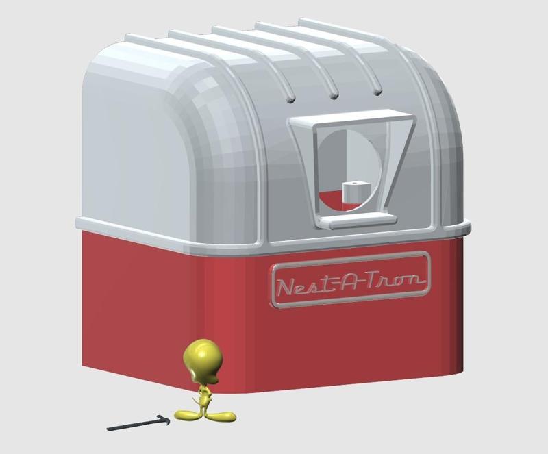 Nest-A-Tron Birdhouse Remix