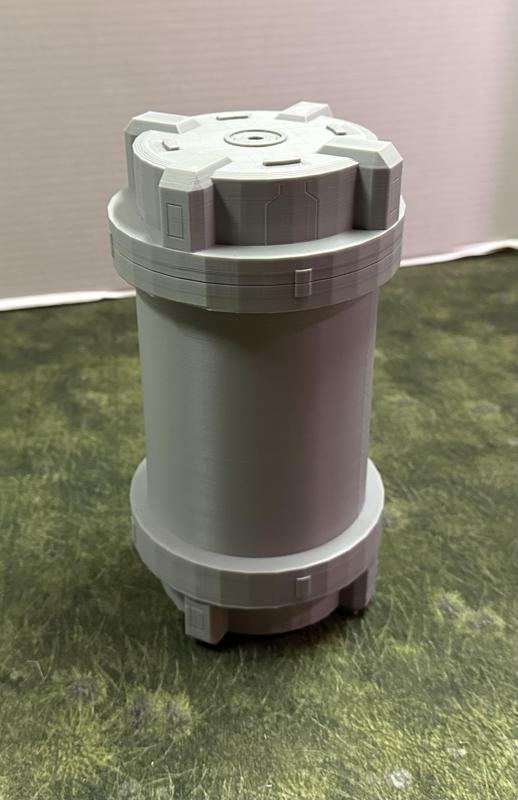 Dice Holder: SciFi Canister