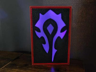 World Of Warcraft horde lightbox 