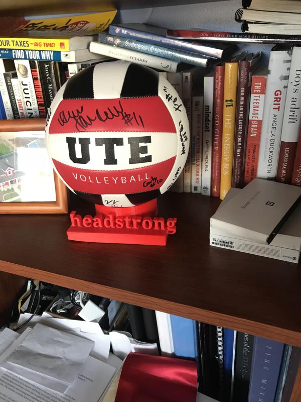 volleyball stand for NCAA game