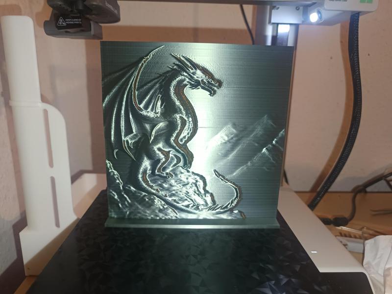 Dragon Relief Sculpture