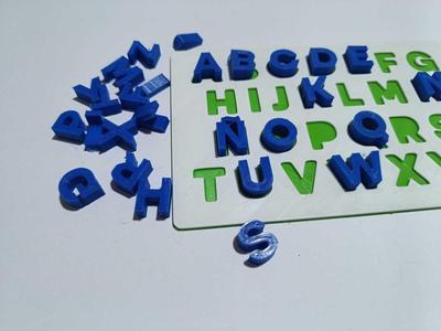 Spanish alphabet letters