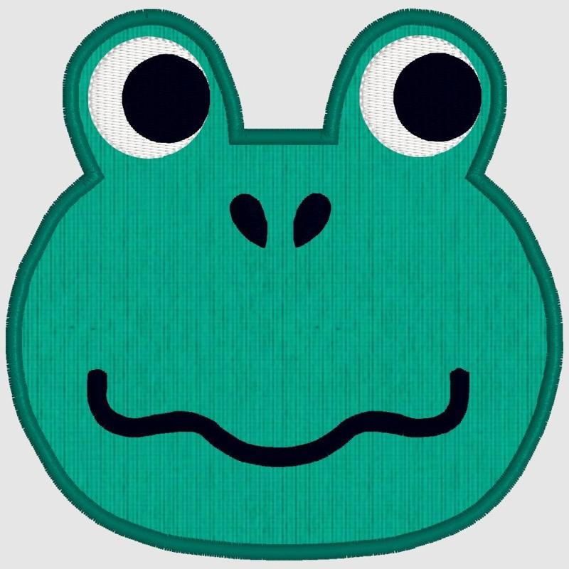 Animal Crossing Embroidery - Tad the Frog - Machine Embroidery
