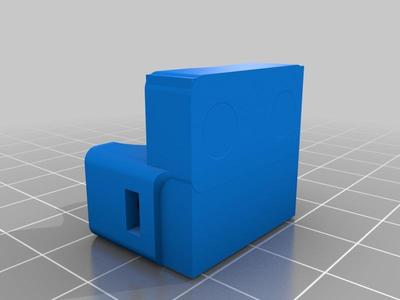 creality ender 3 mount for e3d v6 hot end