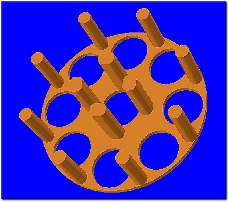 Magnetic Wire Coil circular wrapping Jig