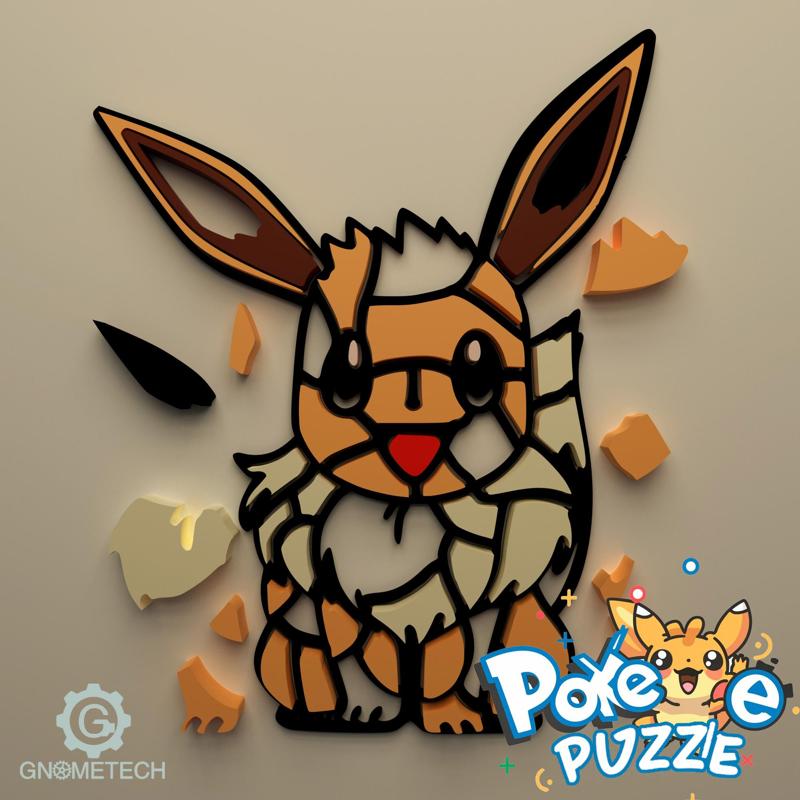 Pokemon Eevee pokee puzlee