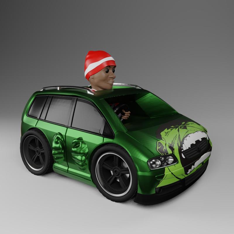 Touran Hulk Twinkie - CHIBICAR No.38