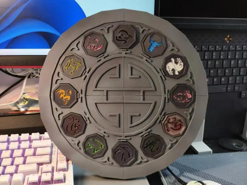 Zodiac Talismans with Base - Printable on A1 mini