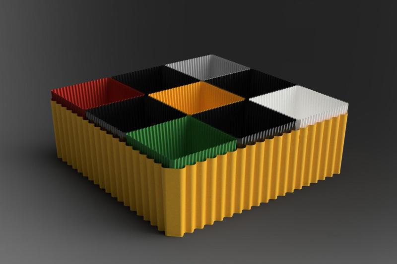 Organizer/Plant pot/Container (vase mode)