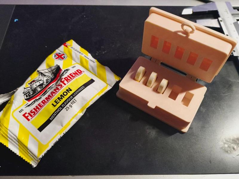 Fisherman's Friend Mint Candy 5-Piece Storage Box