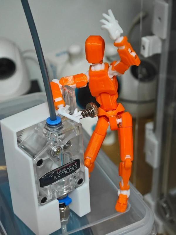 External Sealed Enclosure Filament Extruder/Hand Crank Extruder