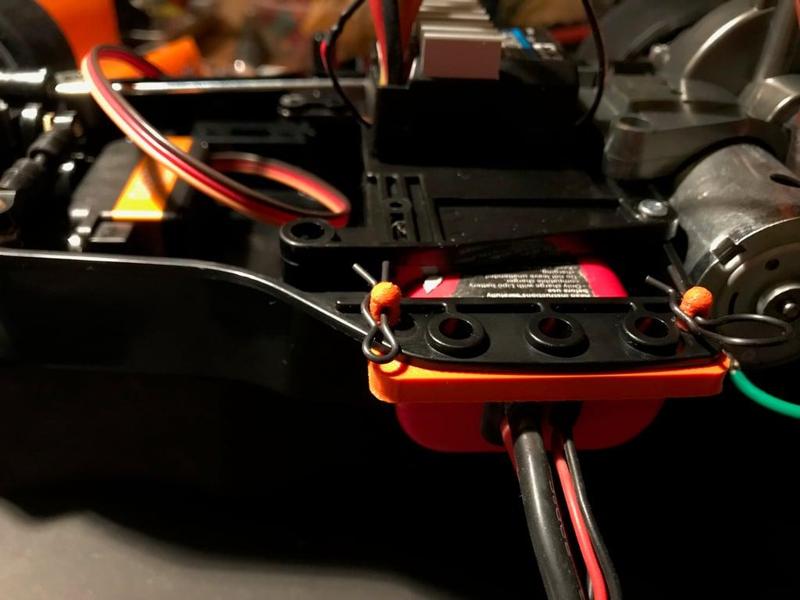 Battery Brace for Tamiya TA-02SW (GT2 Porsche 993)