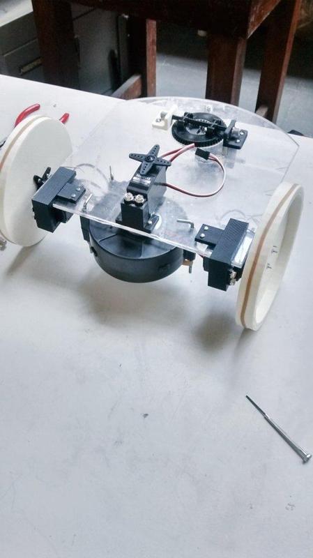 Motor Brackets (Left and Right for use with Robots)