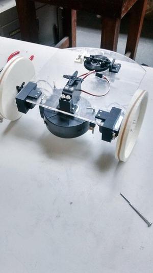 Motor Brackets (Left and Right for use with Robots)