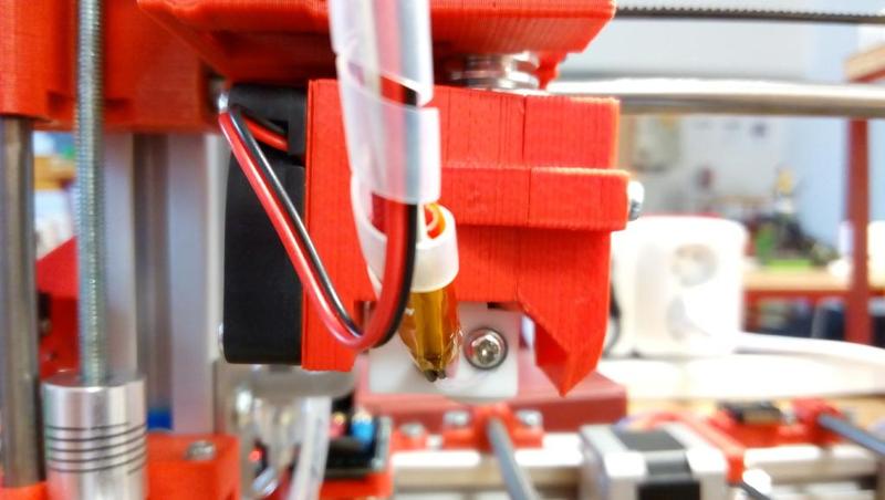 Extruder & material cooling E3D V5 25/20mm hole