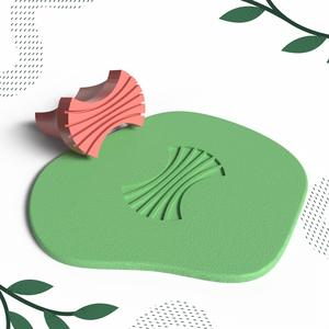 CLAY STAMP NO.10 | DIGITAL STL FILE | 1 SIZE