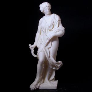 Woman holding a Scythe and Wheat