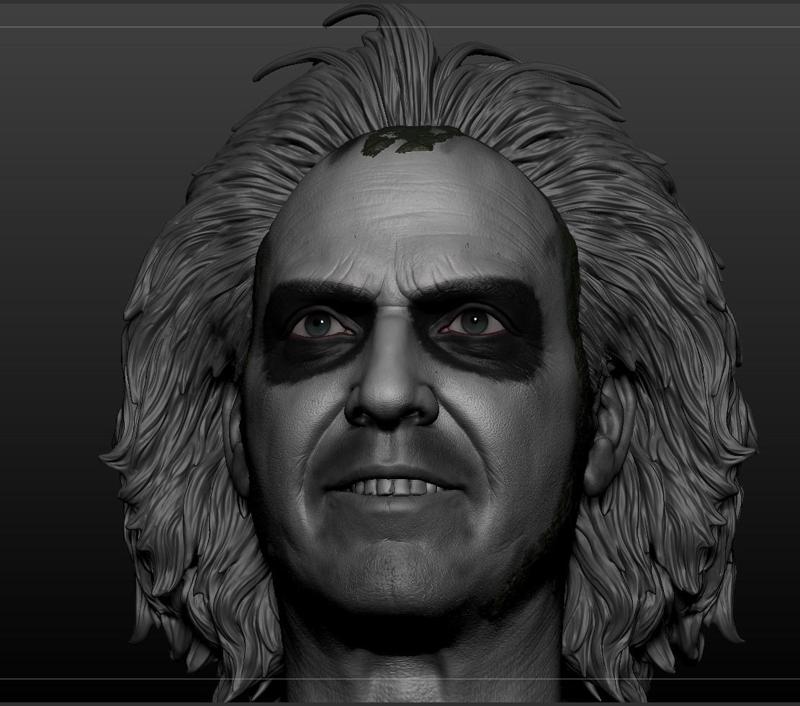 Beetlejuice /Michael Keaton Head