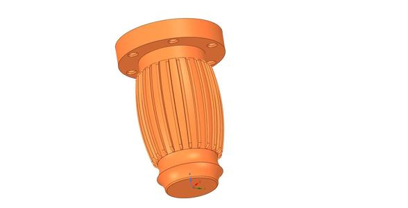 the real furniture leg for3d printing and cnc production