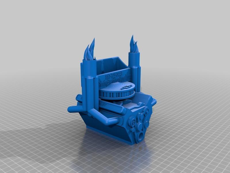 Chevy Engine 350 Modifided Card Holder