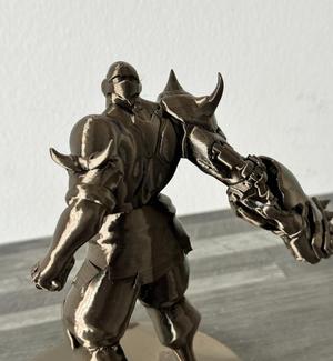 Doomfist from Overwatch 2 on stand 