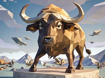 Low-Poly Bison
