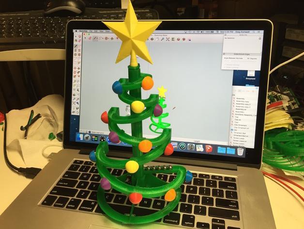 A Merry Marblevator Christmas Tree