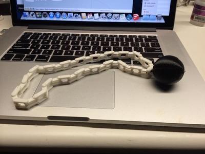 Ball and Chain Necklace