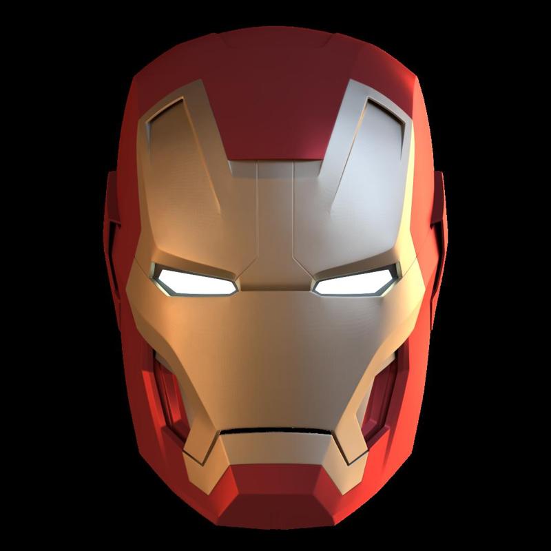 VEK3D Iron Man MK 42 Helmet