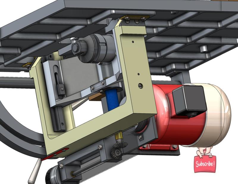 electric saw-industrial 3D model