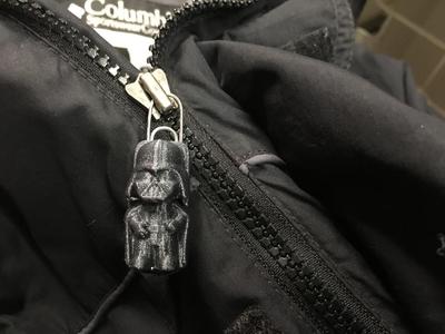 Mini Vader Zipper Pull