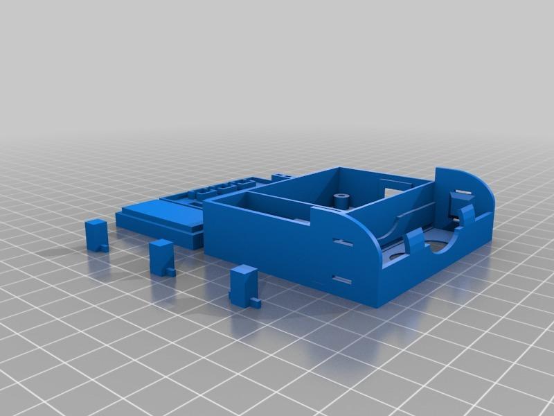 Battery tester (ZB2L3) case with buttons