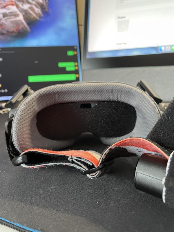 DJI Goggles 2 lens cover (with diopters on)