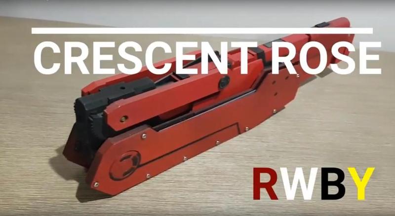 RWBY Crescent Rose - Transforming