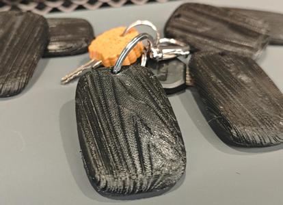 Wood Grain Worry Stone