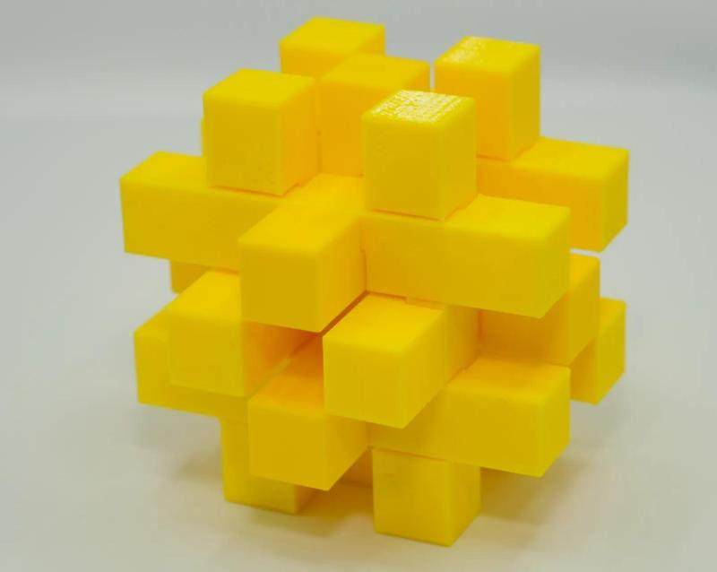 Brain Teaser Toy - Luban Lock - Fourteen Pieces - No:1 (with GIF instructions)