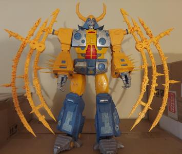HASLAB UNICRON: Separate Wing Rings in Robot Mode