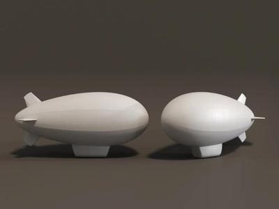 Airship Bookend
