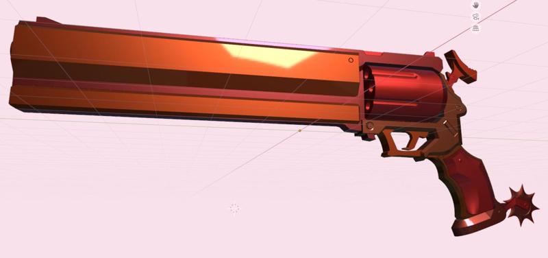 🎮 Billy the Kid’s Revolvers – Zenless Zone Zero | 3D Printable STL Files 🎮