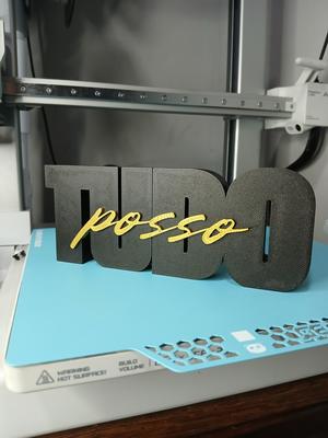 Letreiro Não temas | Tudo posso | biblicos