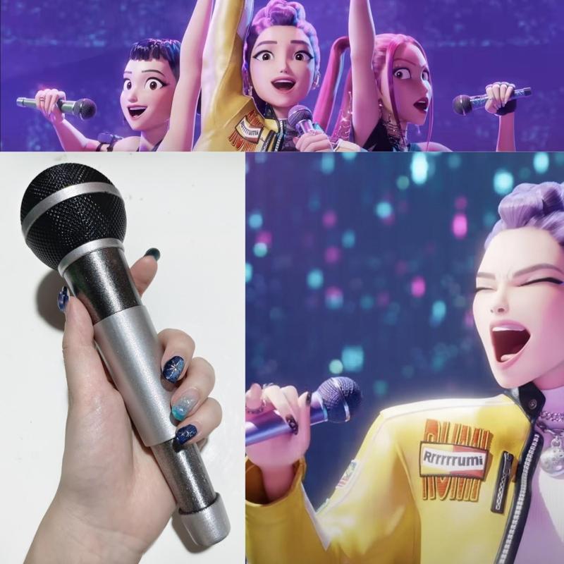 Rumi/ Mira / Zoey's Microphone - KPOP Demon Hunters - Prop Cosplay STL files