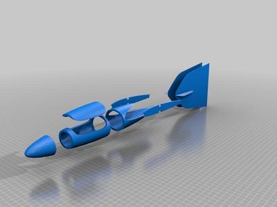 glider rc parts