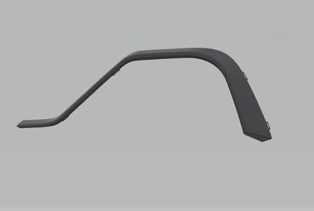 AUDI RS7 C8 rear bumper trim side TOP DIFFUSER 4K8807732