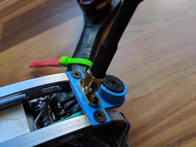 Antenna and buzzer holder Geprc Leopard