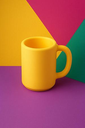 Sunshine Cup Vase – Minimalist Modern Flower Vase
