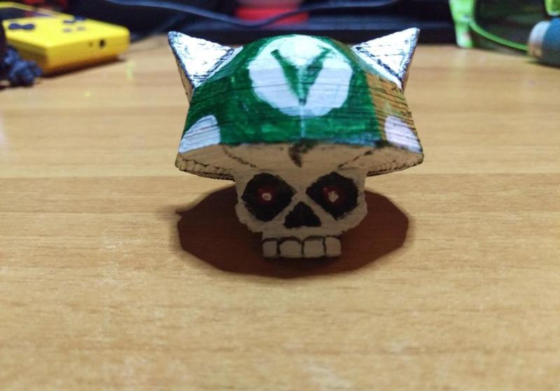 Lowpoly Vargskelethor Vineshroom