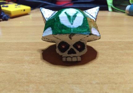 Lowpoly Vargskelethor Vineshroom